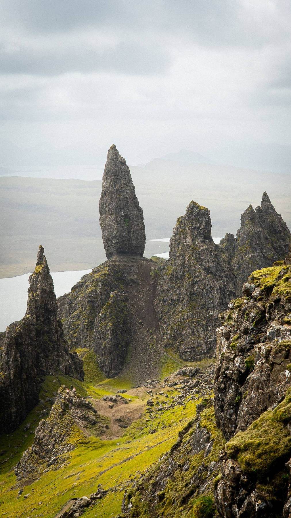 Der Old Man of Storr auf der Isle of Skye, Schottland